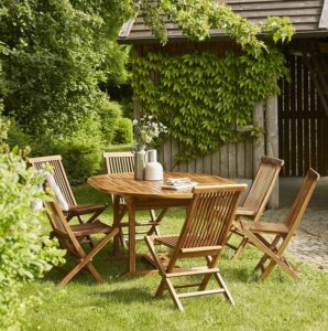 Quel salon de jardin en bois choisir : le teck