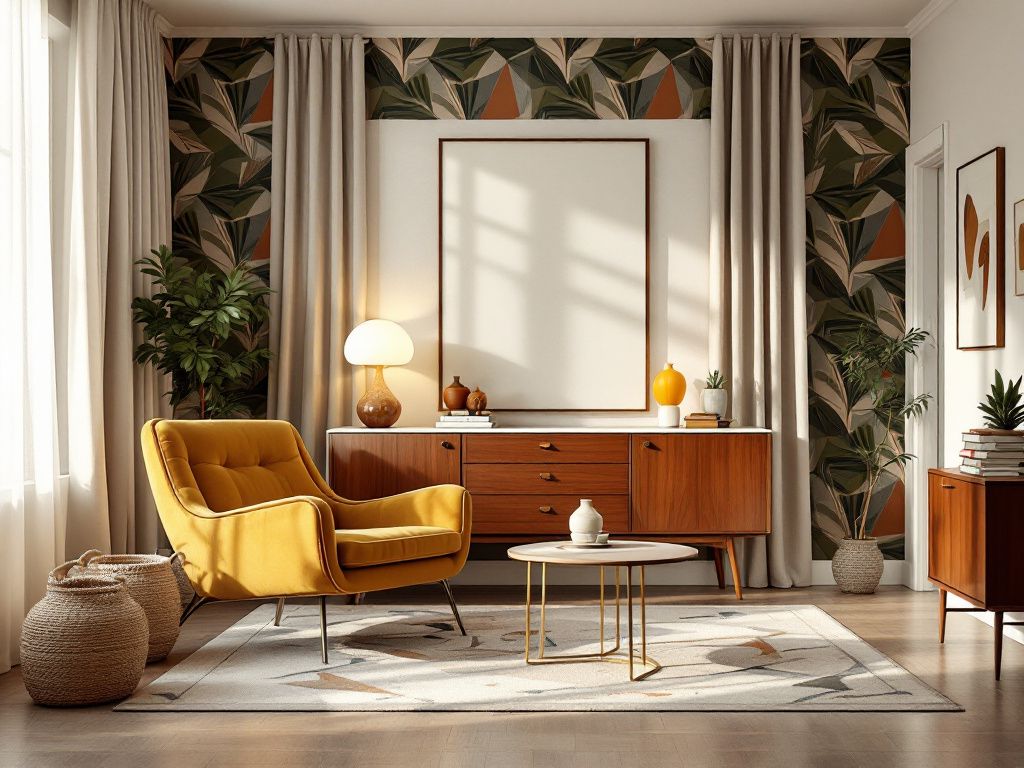 L'harmonie des couleurs dans un intérieur vintage